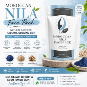 Moroccan Neela blue face pack